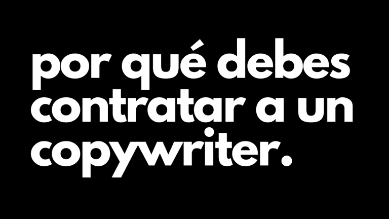 Portada contratar a un copywriter